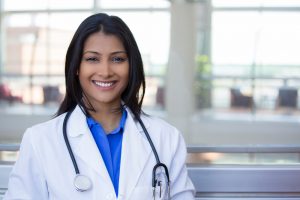 beautiful lady doctor